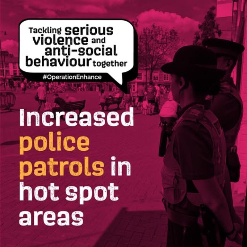 Increased police patrols picture