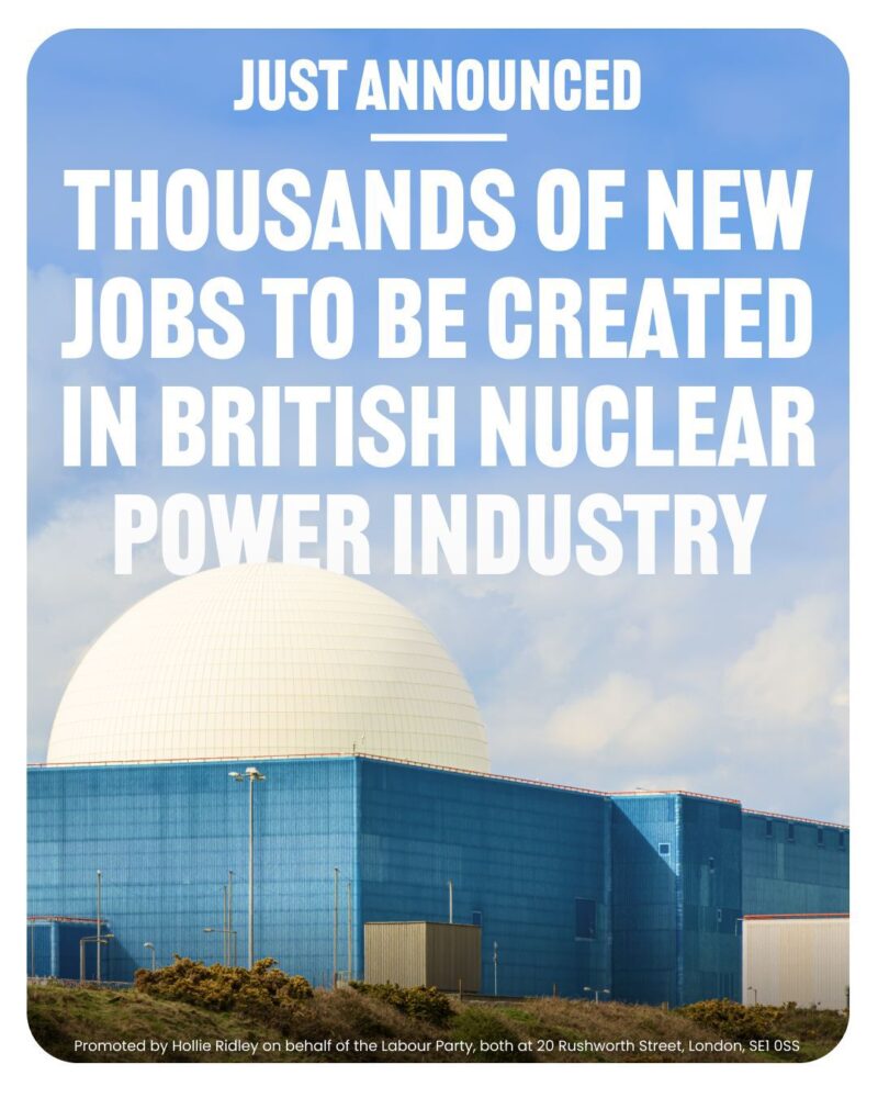 Thousands of new jobs to be created in British Nuclear Power Industry