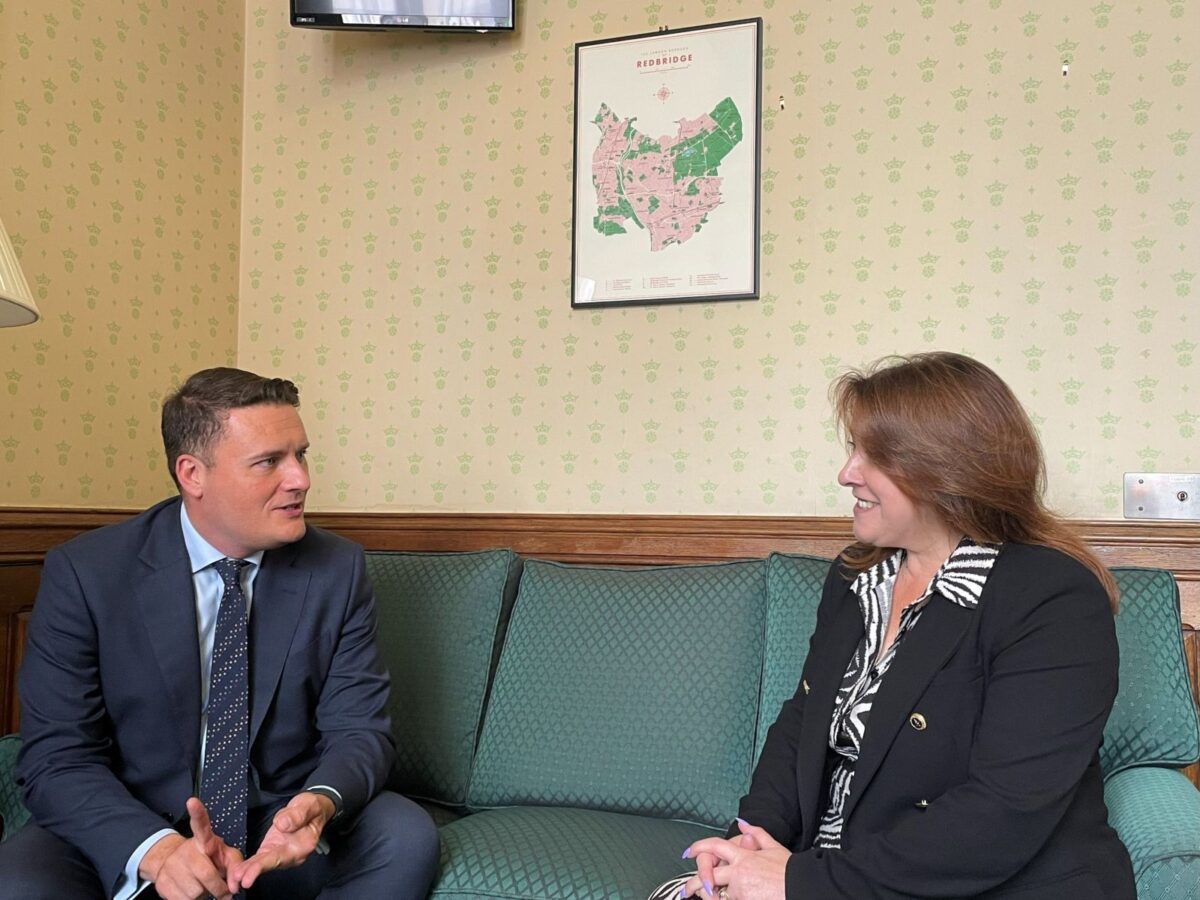 Picture of meeting with Wes Streeting, Health Secretary