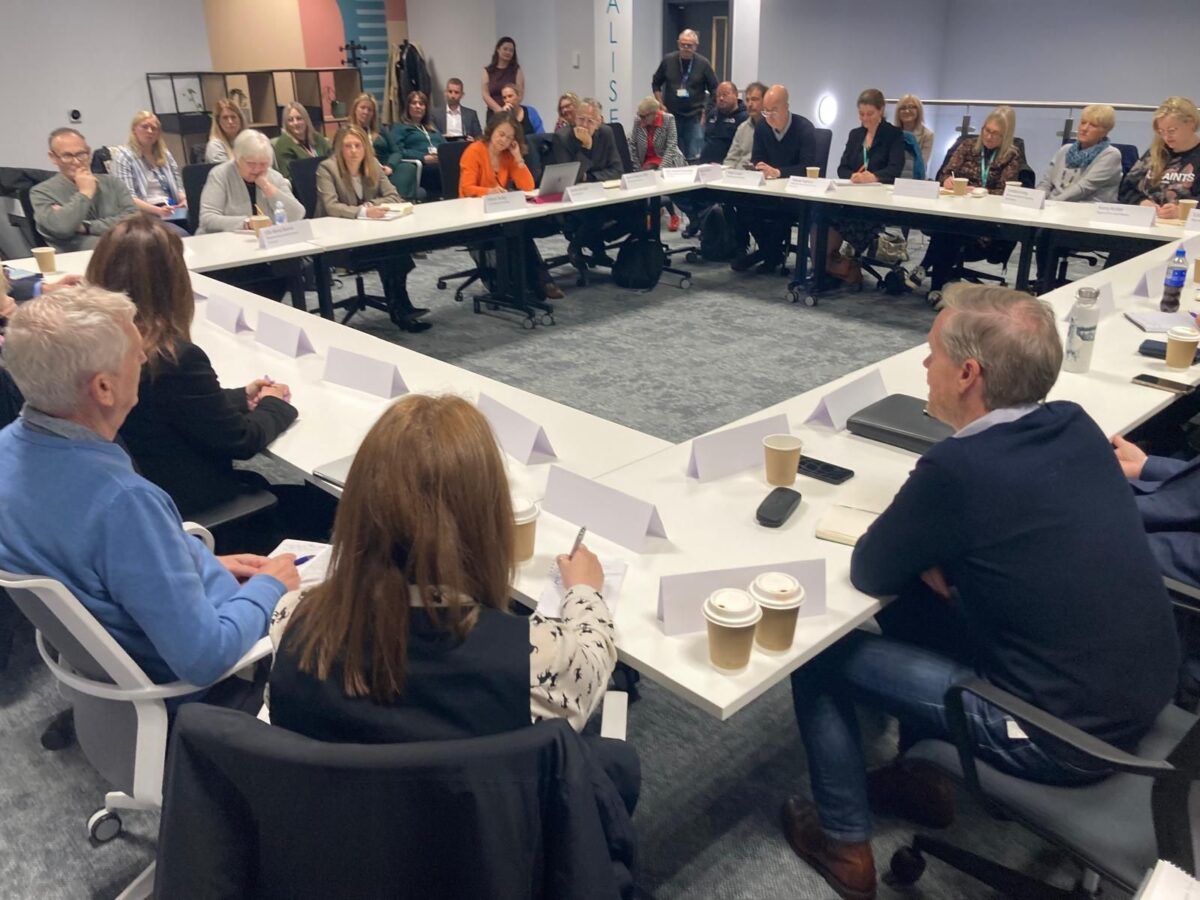 Picture of roundtable meeting with ICON