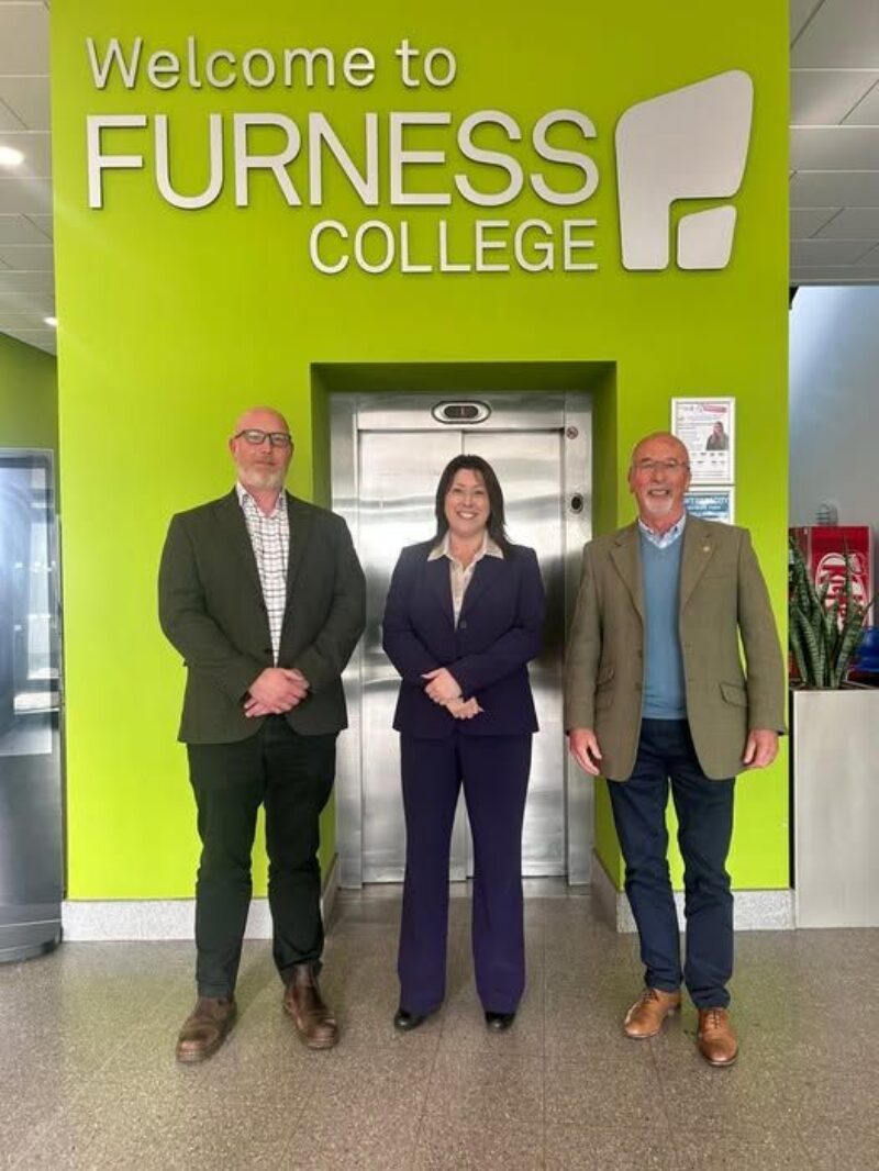 Michelle at Furness College