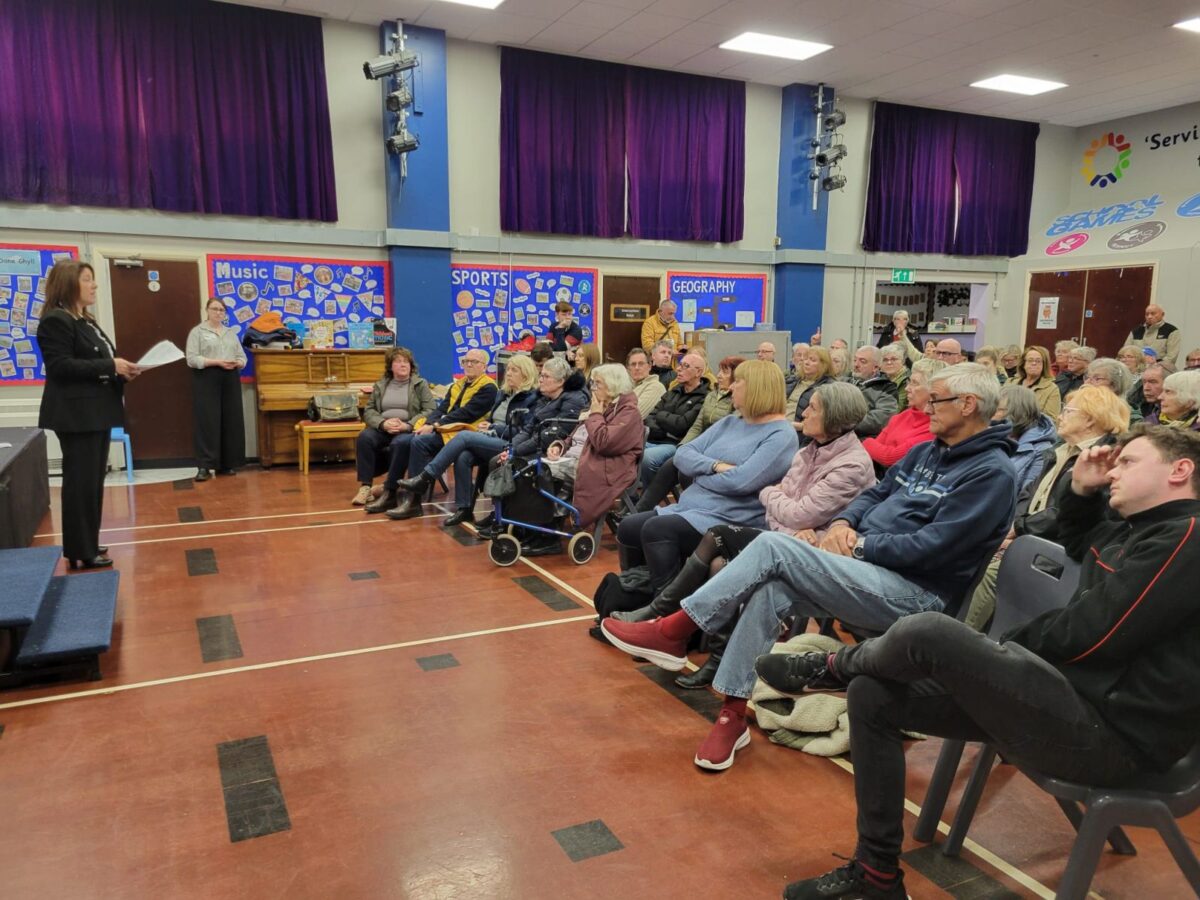 Picture of the public meeting 