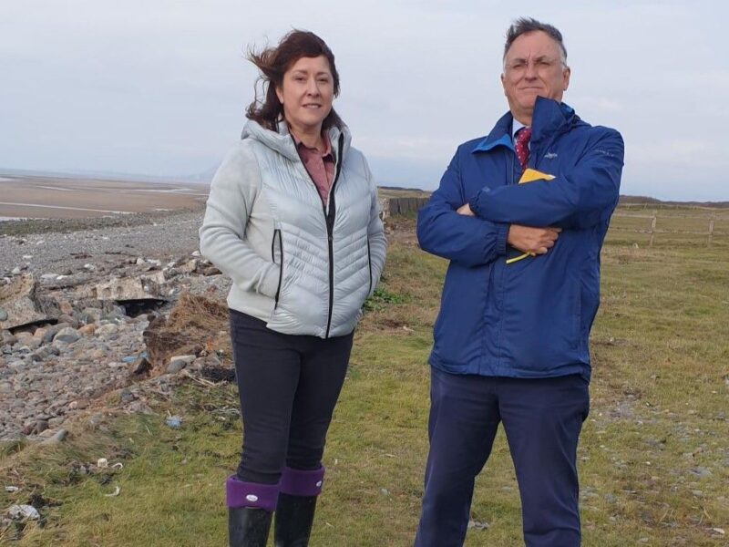 Michelle with Cllr Jonathan Brook