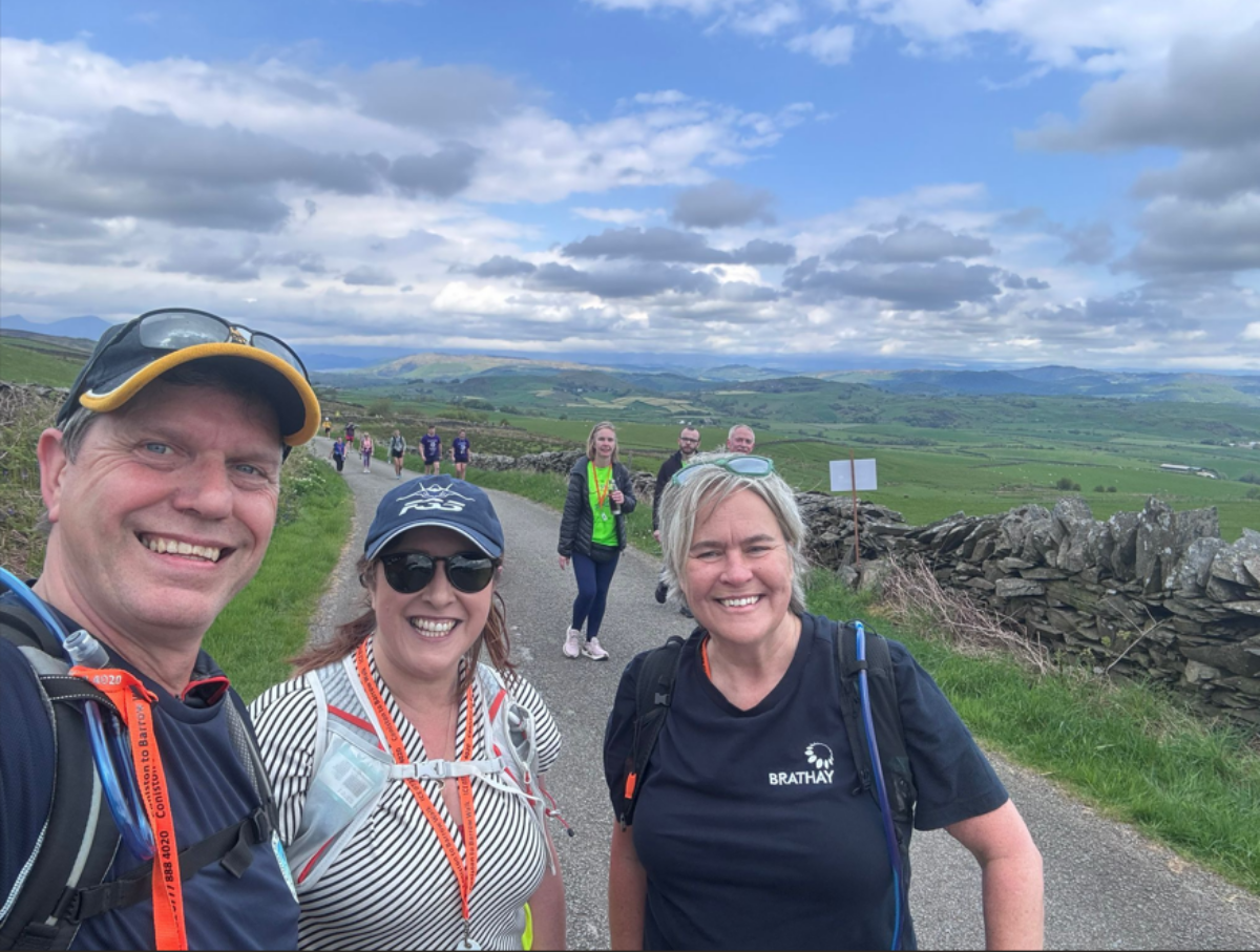 Graham, Michelle and Teresa