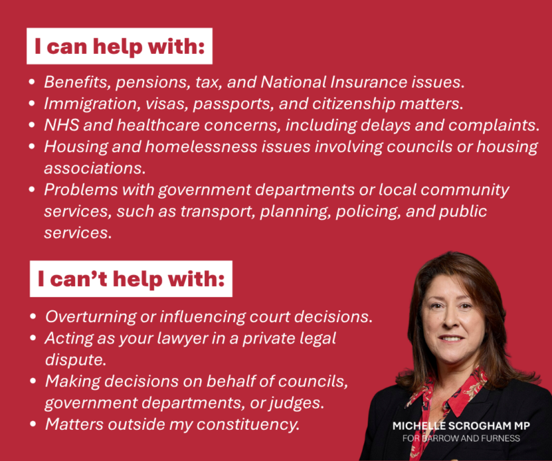 Some of the issues that my team can help you with